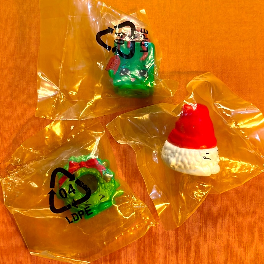 Shopkins Christmas Exclusive Bundle of 3